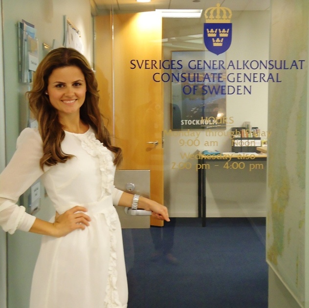 blusrcu.ba-Naši biseri u svijetu Mlada Bosanka Amela Svraka radi u švedskoj diplomatiji
